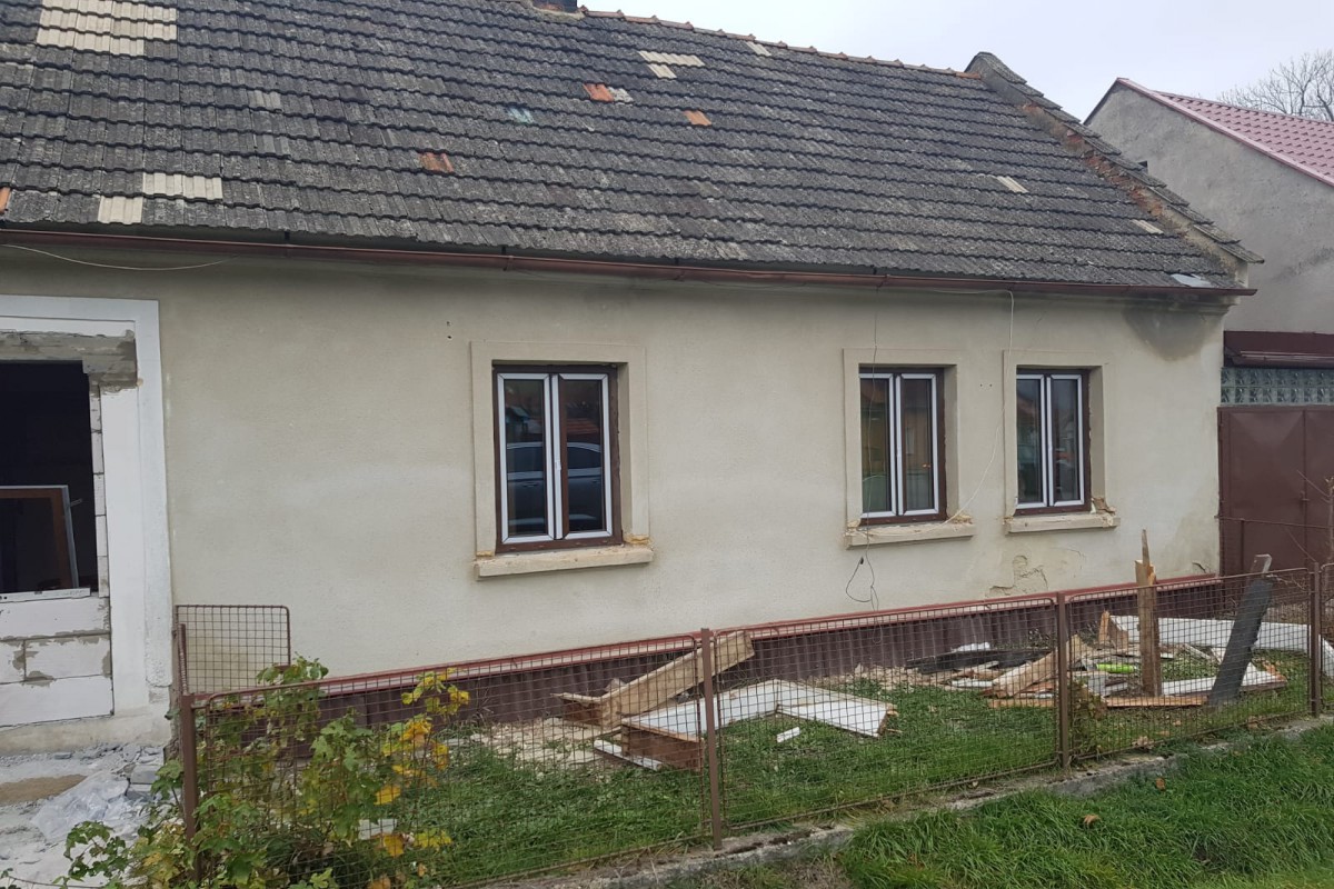 Rekonstrukce střechy Rodinného domu s výměnou oken