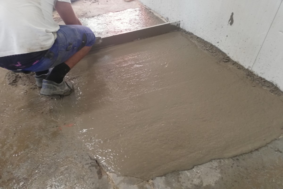 Zajištění realizace patek pod jeřáb a CNC