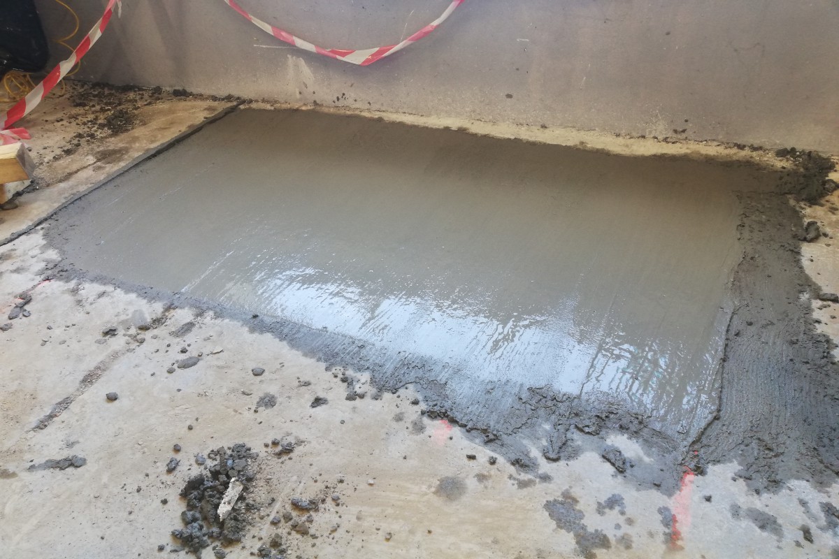 Zajištění realizace patek pod jeřáb a CNC