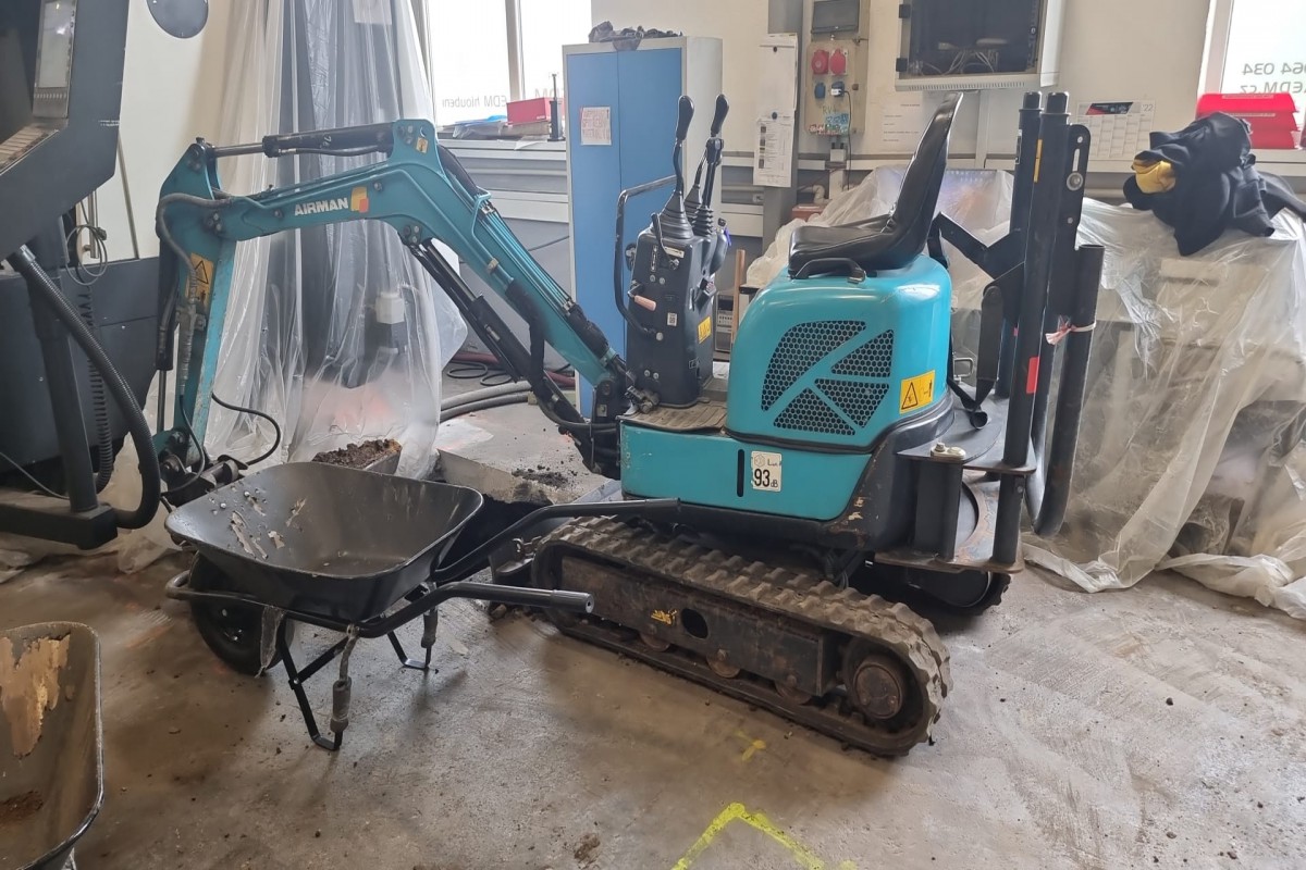 Zajištění realizace patek pod jeřáb a CNC