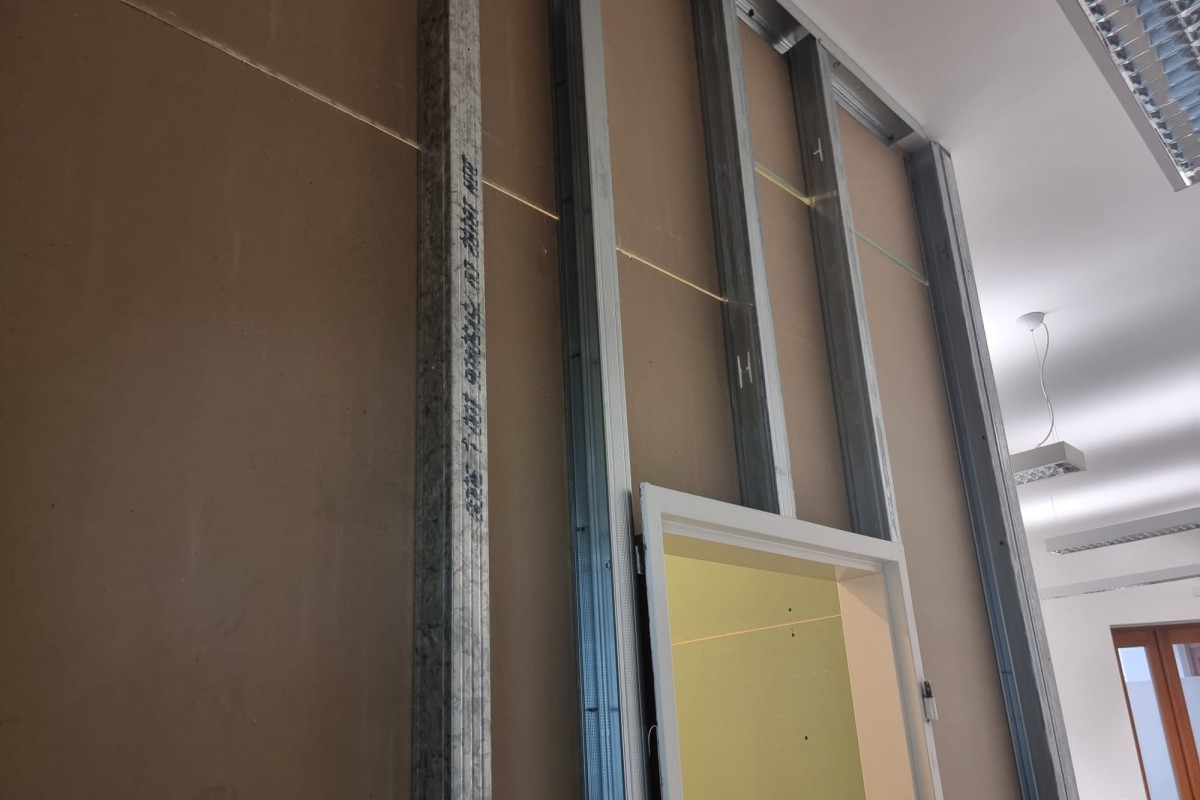 Rekonstrukce jádra v kanceláři