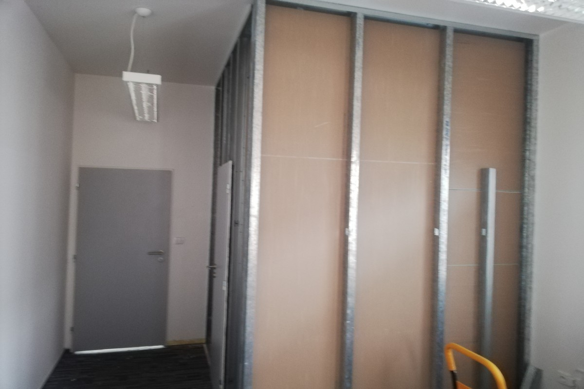 Rekonstrukce jádra v kanceláři